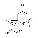 methyl 3-(2,2,6,6-tetramethyl-4-oxopiperidin-1-yl)prop-2-enoate结构式