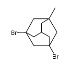 dibromo-1,3 methyl-5 adamantane结构式