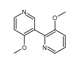 3,4'-Dimethoxy-2,3'-bipyridin结构式