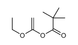 1-ethoxyethenyl 2,2-dimethylpropanoate结构式