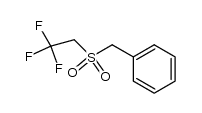 benzyl 2,2,2-trifluoroethyl sulfonate结构式