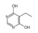 5-ethyl-4-hydroxy-1H-pyrimidin-6-one结构式