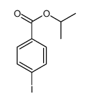 Benzoic acid, 4-iodo-, 1-Methylethyl ester结构式