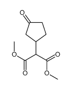 PROPANEDIOIC ACID, 2-(3-OXOCYCLOPENTYL)-, 1,3-DIMETHYL ESTER结构式