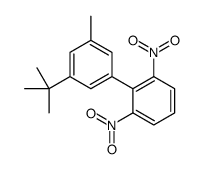 2-(3-tert-butyl-5-methylphenyl)-1,3-dinitrobenzene结构式