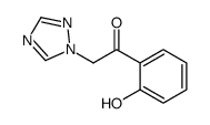 1-(2-hydroxyphenyl)-2-(1,2,4-triazol-1-yl)ethanone结构式