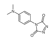 4-[4-(dimethylamino)phenyl]-1,2,4-triazole-3,5-dione结构式