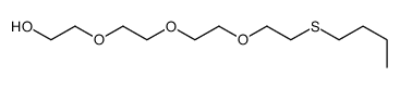 2-[2-[2-(2-butylsulfanylethoxy)ethoxy]ethoxy]ethanol结构式
