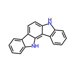 5,12-二氢吲哚并[3,2-a]咔唑结构式