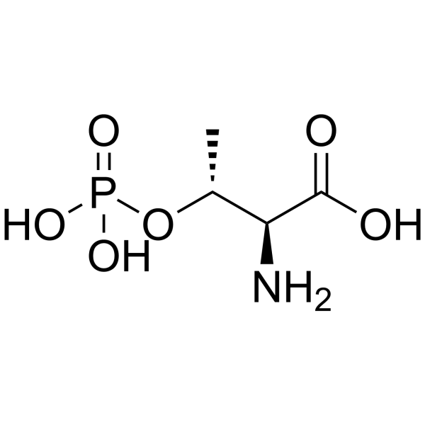 L-苏氨酸-O-磷酸结构式
