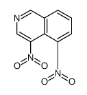 4,5-dinitroisoquinoline结构式