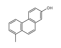 2-hydroxy-8-methylphenanthrene结构式