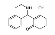 3-HYDROXY-2-(1,2,3,4-TETRAHYDRO-ISOQUINOLIN-1-YL)-CYCLOHEX-2-ENONE结构式