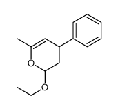 2-ethoxy-6-methyl-4-phenyl-3,4-dihydro-2H-pyran结构式