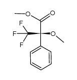 α-methoxy-α-(trifluoromethyl)phenylacetyl ester结构式