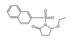 5-ethoxy-1-naphthalen-2-ylsulfonylpyrrolidin-2-one结构式