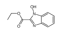 ethyl 1-hydroxybenzimidazole-2-carboxylate结构式