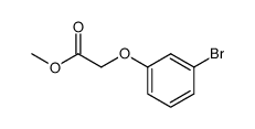 methyl 3-Bromophenoxyacetate结构式