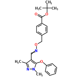 唑螨酯结构式