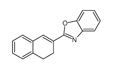 2-(3,4-dihydronaphthalen-2-yl)-1,3-benzoxazole结构式