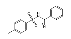 4-methylphenyl-N-([1-2H]-benzyl)sulfonamide结构式