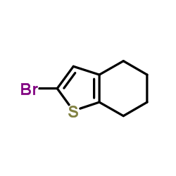 2-Bromo-4,5,6,7-tetrahydro-1-benzothiophene结构式