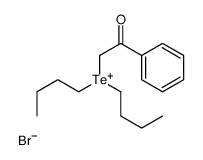 dibutyl(phenacyl)tellanium,bromide结构式