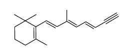 3-methyl-1-(2,6,6-trimethylcyclohexen-1-yl)-1,3,5-octatrien-7-yne结构式