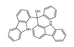 di(1-carbazolyl)phenylmethanol结构式