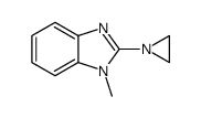1H-Benzimidazole,2-(1-aziridinyl)-1-methyl-(9CI)结构式