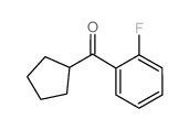 2-氟苯基环戊酮结构式