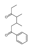 3,4-dimethyl-1-phenylheptane-1,5-dione结构式