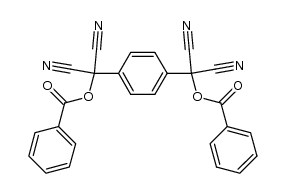 1,4-bis(dicyanobenzoyloxymethyl)benzene结构式