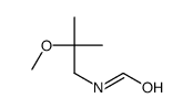 N-Formyl-2-methoxy-2-methyl-propylamine结构式