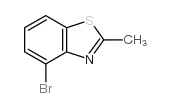 4-溴-2-甲基苯并噻唑结构式