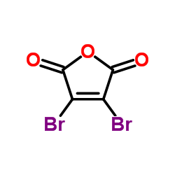 2,3-dibromomaleic anhydride结构式