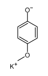 potassium p-methoxyphenolate结构式