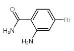 2-氨基-4-溴苯甲酰胺结构式