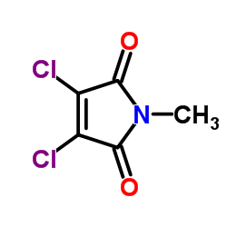2,3-二氯-N-甲基马来酰亚胺顺丁烯二酰亚胺结构式