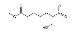 methyl 7-hydroxy-6-nitroheptanoate结构式