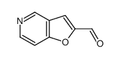 呋喃并[3,2-c]吡啶-2-羧醛结构式