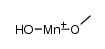 hydroxy(methoxy)manganese(III)结构式