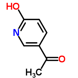 5-乙酰基-2(1H)-吡啶酮结构式