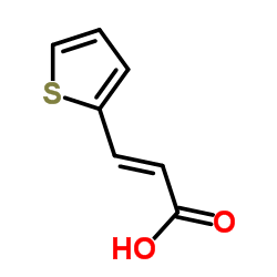 3-(2-噻吩)丙烯酸结构式