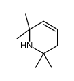2,2,6,6-Tetramethyl-1,2,3,6-tetrahydropyridine结构式