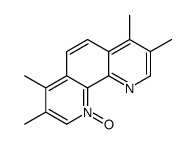 3,4,7,8-tetramethyl-1-oxido-1,10-phenanthrolin-1-ium结构式