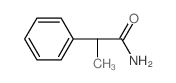 Benzeneacetamide, a-methyl-结构式