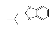 2-(2-methylpropylidene)-1,3-benzodithiole结构式