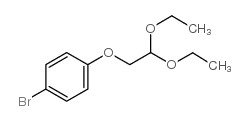 4-溴苯氧基乙醛二乙缩醇结构式