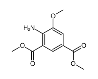 dimethyl 4-amino-5-methoxybenzene-1,3-dicarboxylate结构式